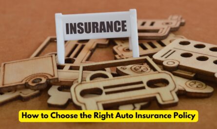 How to Choose the Right Auto Insurance Policy