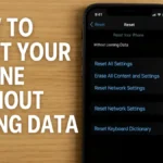 How to Reset Your iPhone Without Losing Data (Step-by-Step Guide)